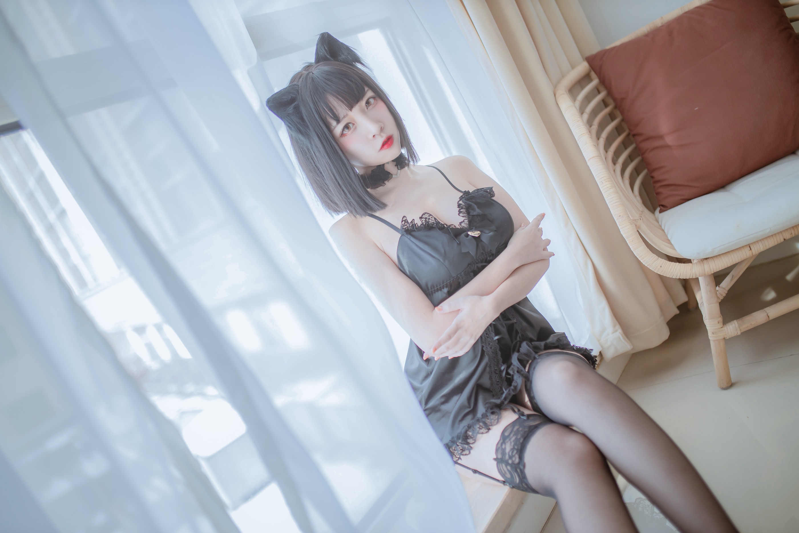 图片[1]-二佐Nisa – NO.069 二佐 x日奈娇 私房双人猫耳 [43P]-XikXak
